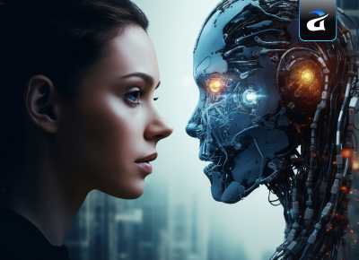 Visual Comparison of AGI and Human Brain Intelligence