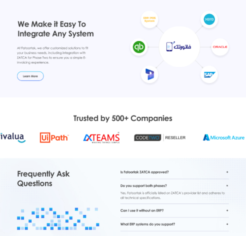 Fatoortak project showcase