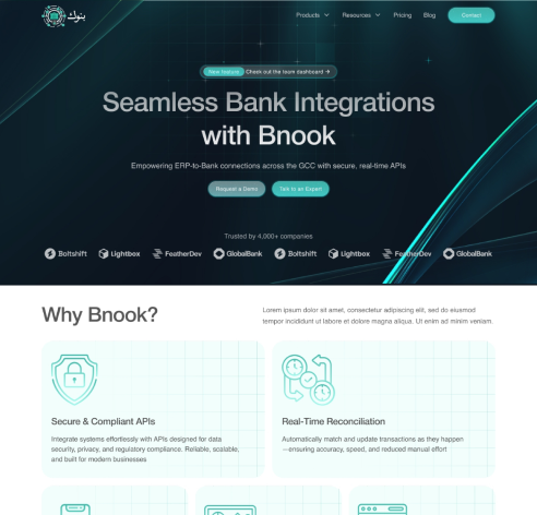 Bnook project showcase