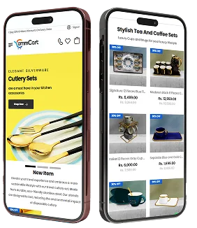 CommCart e-commerce platform preview