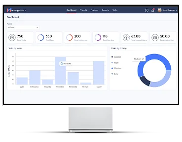 ManageMinds project management preview