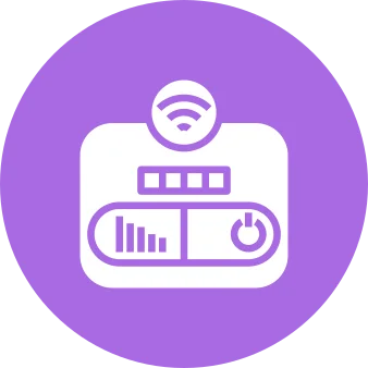 IoT Icon for Remote Control and Monitoring