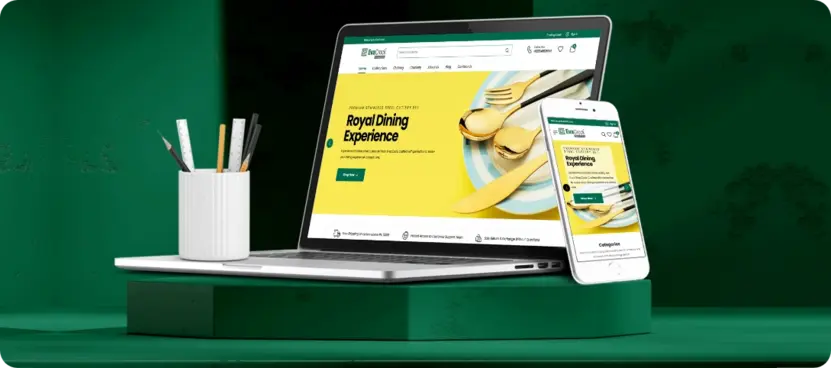 Evacrock Website Development
