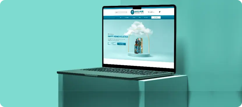 Happy Home Holistics Website Development