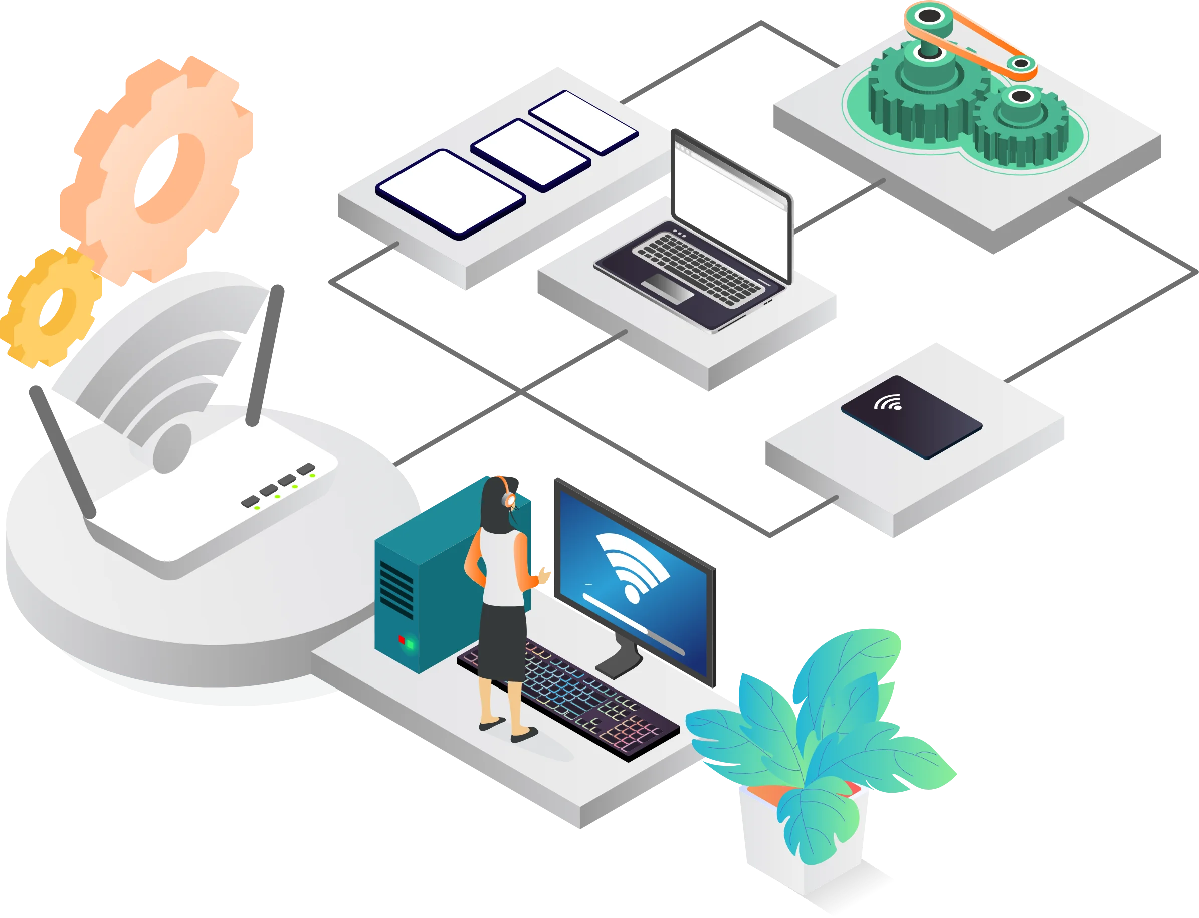 IoT Devices Providing Real-Time Monitoring Across Industries