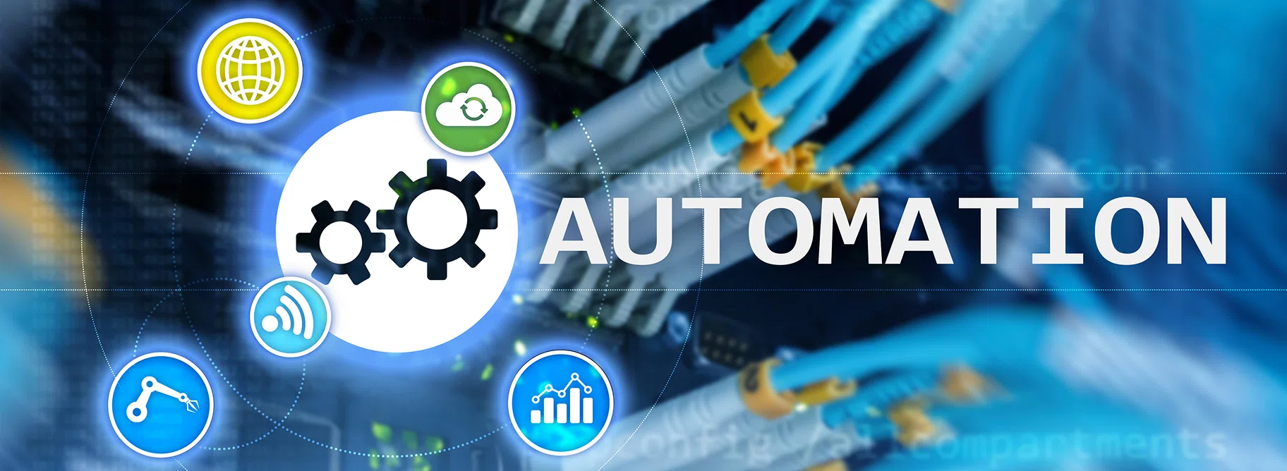 Hyperautomation Workflow Connecting CRM Sales and Support Systems